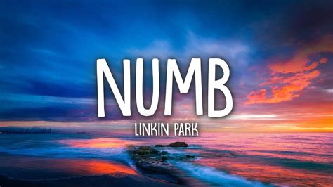 numb lyrics|Linkin Park .